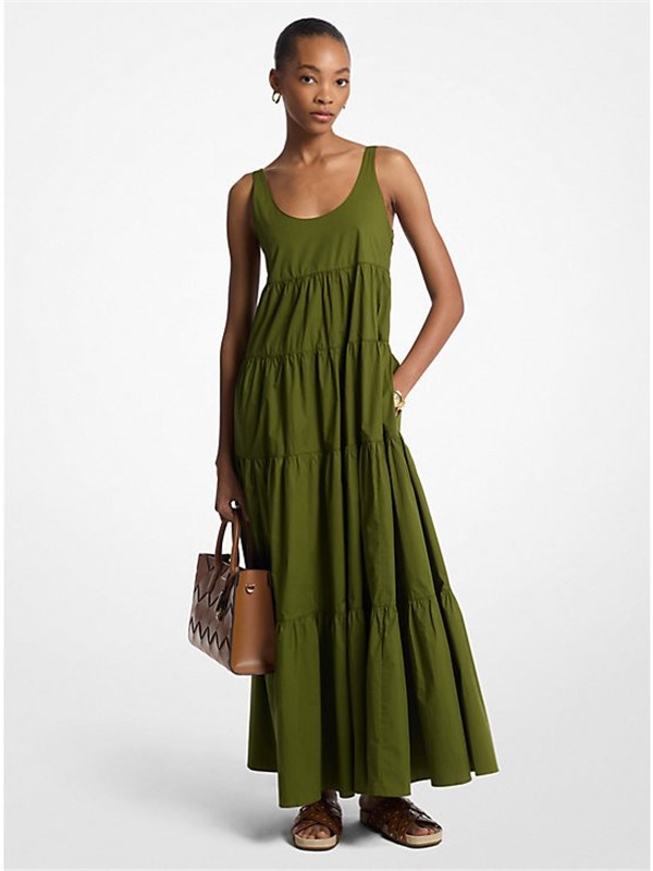 Michael Kors Abito lungo Evergreen