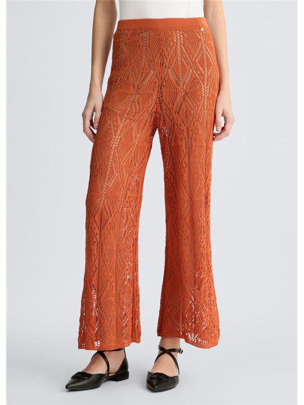 LIU  JO Pantalone Terracotta