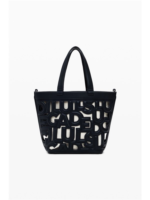 Desigual Borsa Shopper Negro
