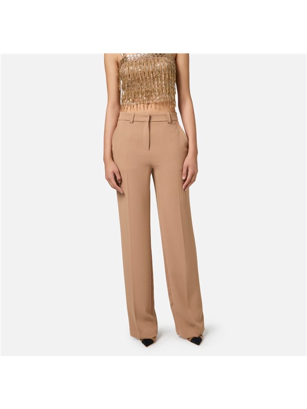 Elisabetta Franchi Pantalone Camel
