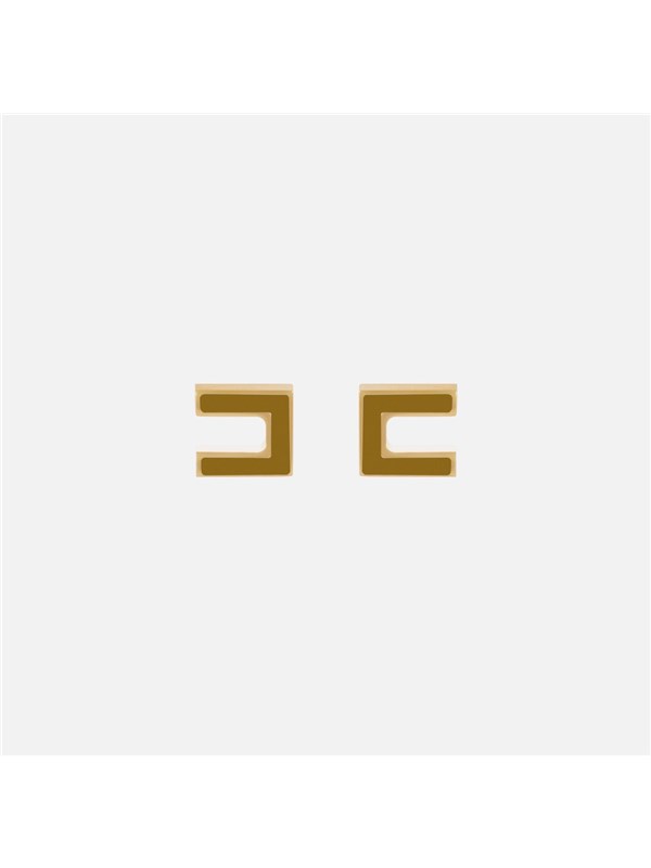 Elisabetta Franchi Earrings Curry