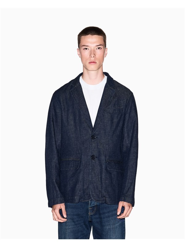 Armani Exchange Giacca Blue denim