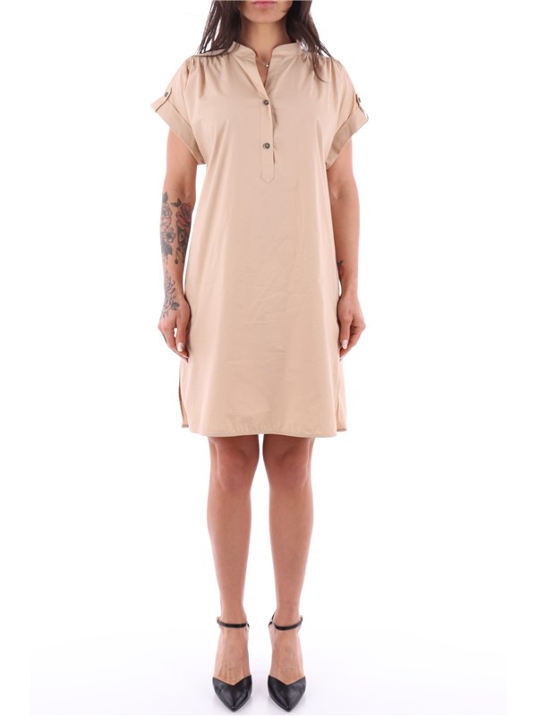 Woolrich Short dress Feather beige