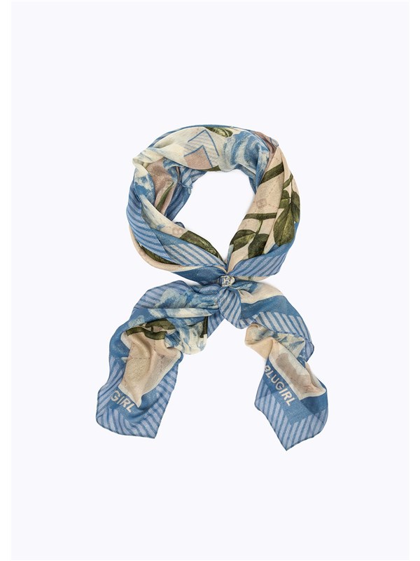 BLUGIRL Foulard Monog.roses/fermafou