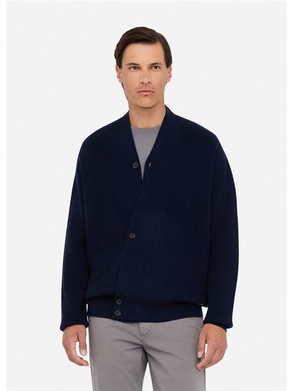 LIU  JO Cardigan Dark blue