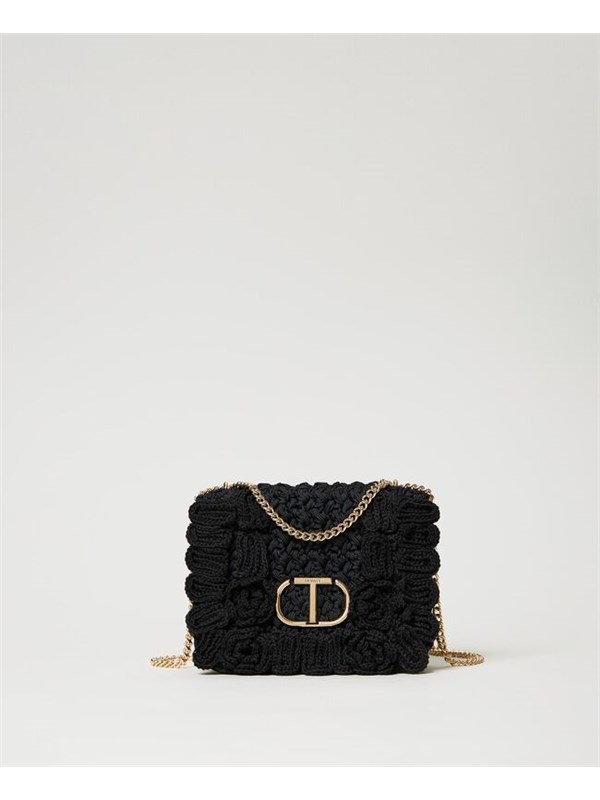 TWINSET Shoulder bag Black