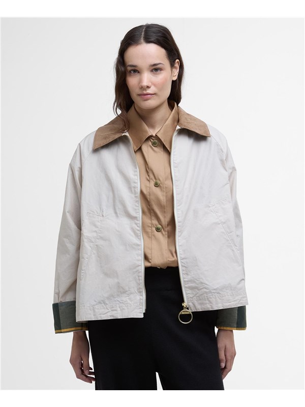 Barbour Giacca a vento Oatmeal/ancient tartan