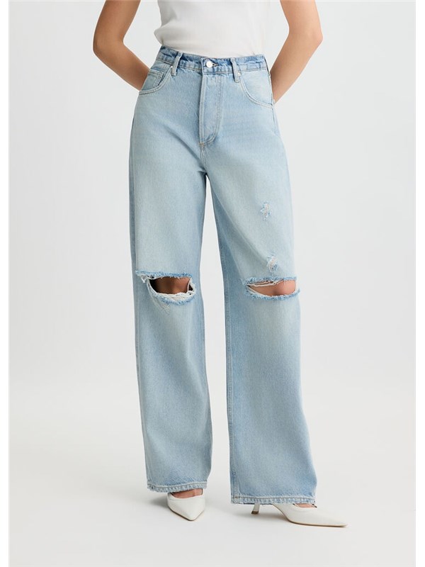 LIU  JO Jeans Denim blue jk studs wash