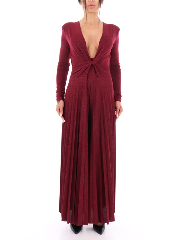 KAOS Long dress Wine