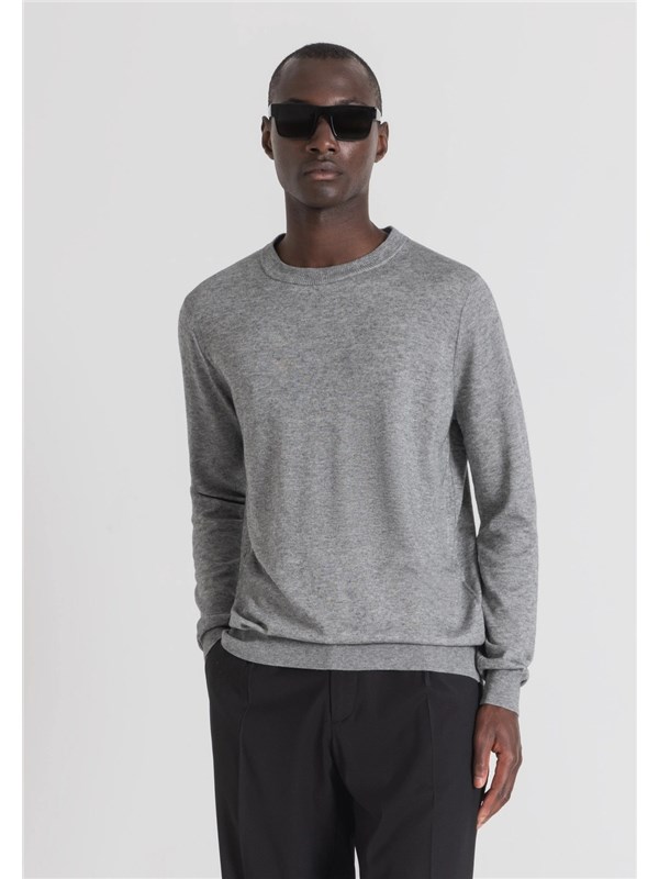 ANTONY MORATO Sweater Medium melange gray