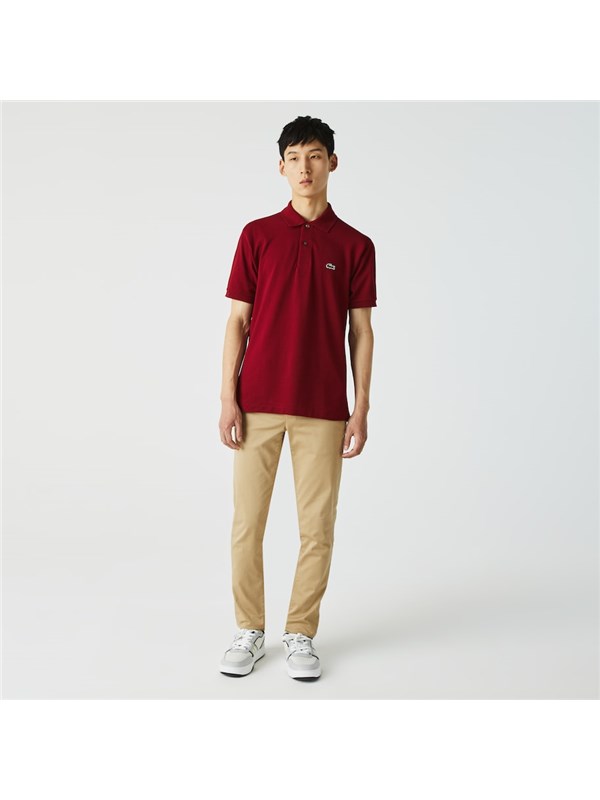 LACOSTE Polo Bordeaux