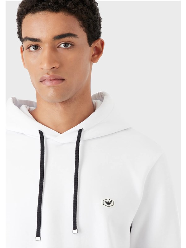 Emporio Armani Sweatshirt Optical white