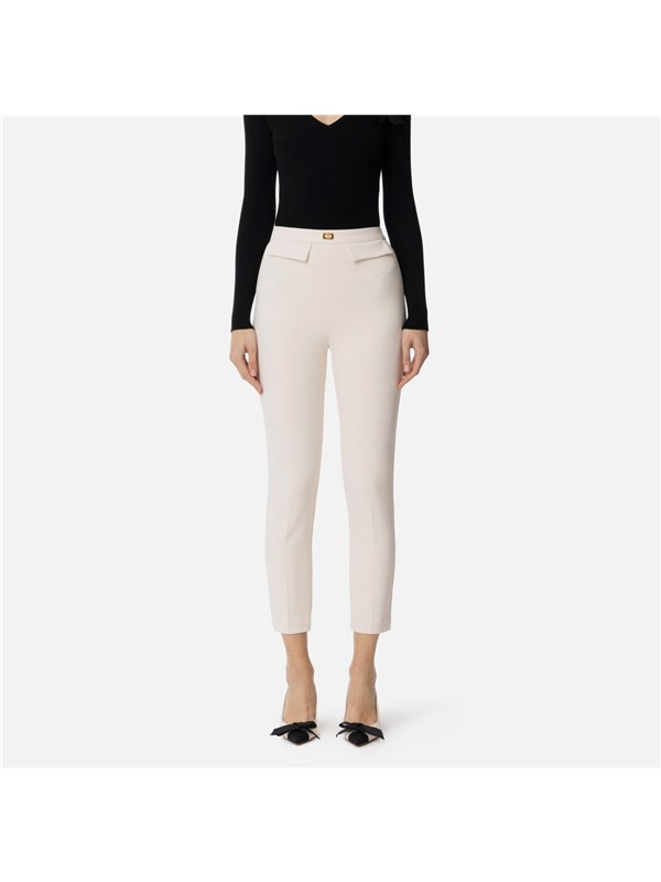 Elisabetta Franchi Pantalone Burro