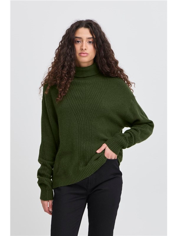 ICHI Pullover Rifle green