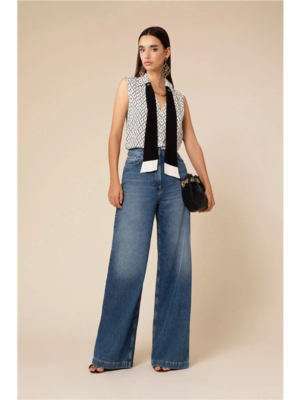 Elisabetta Franchi Blouse Butter / Black