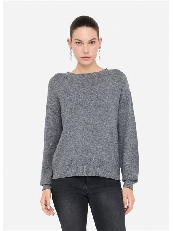 LIU  JO Maglia Gray met.