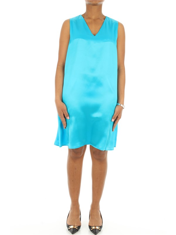 Manila Grace Short dress Turquoise