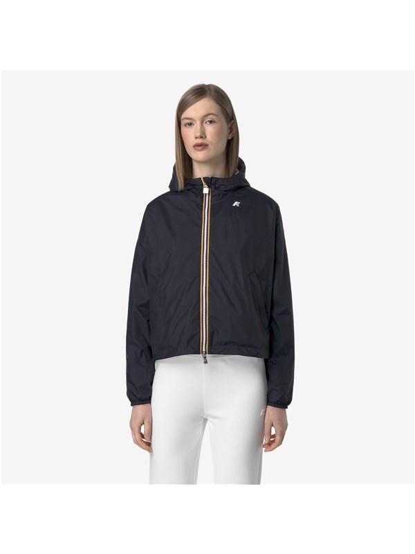 K-WAY Giacca a vento Blue depth/grey