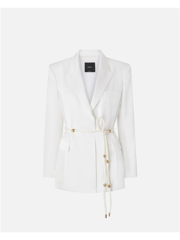 Pinko Blazer Bianco brill