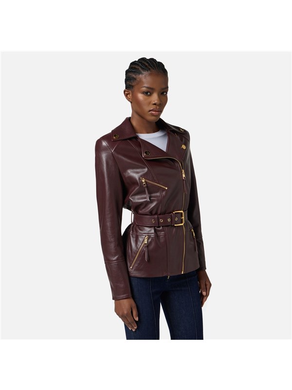 Elisabetta Franchi Chiodo Merlot