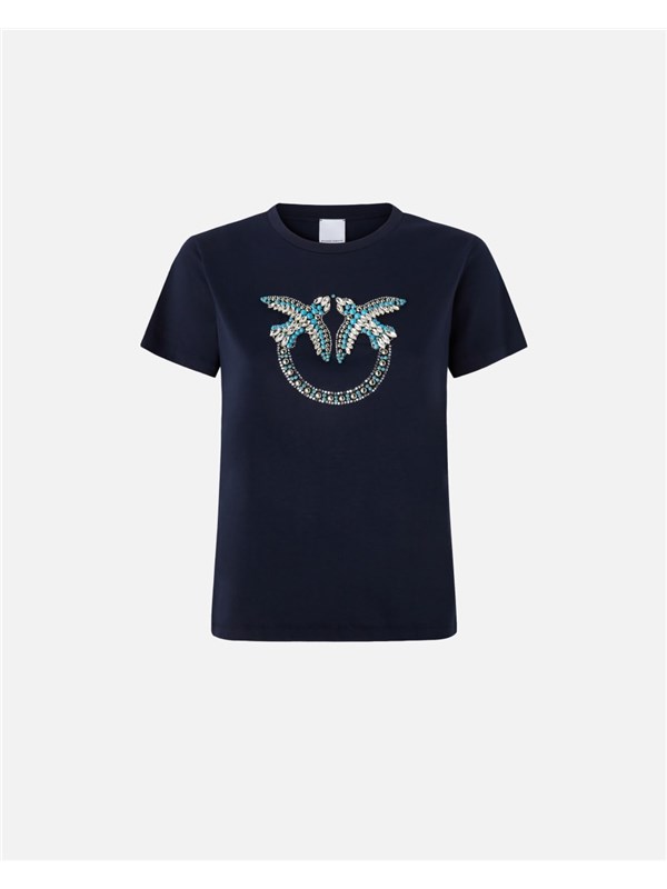 Pinko T-shirt Blu abisso