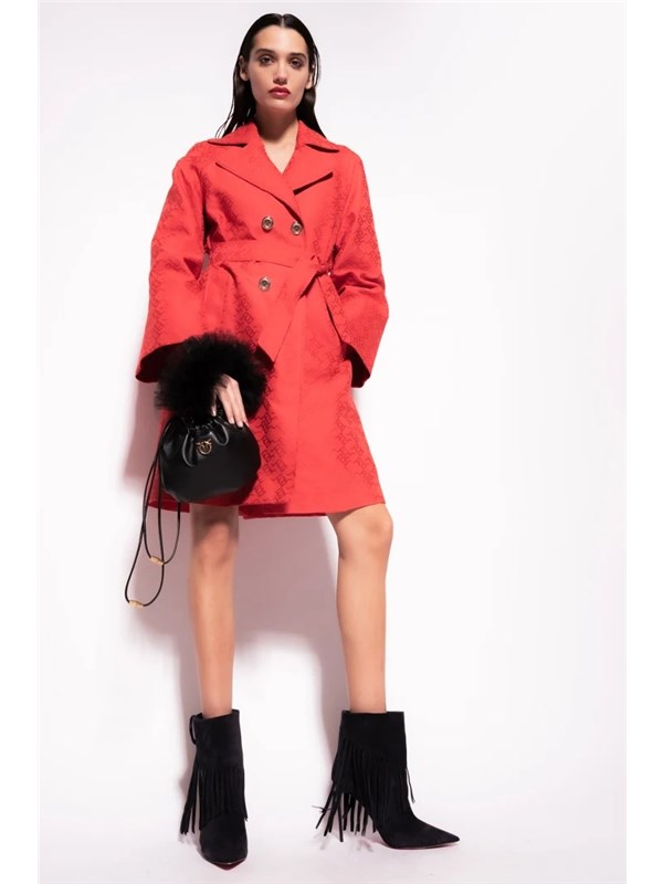 Pinko Trench Red