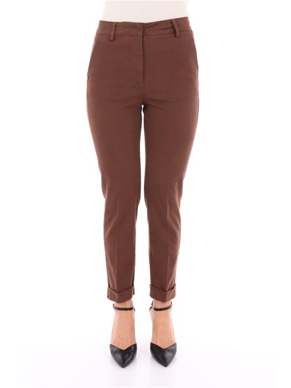 Manila Grace Pantalone Brown