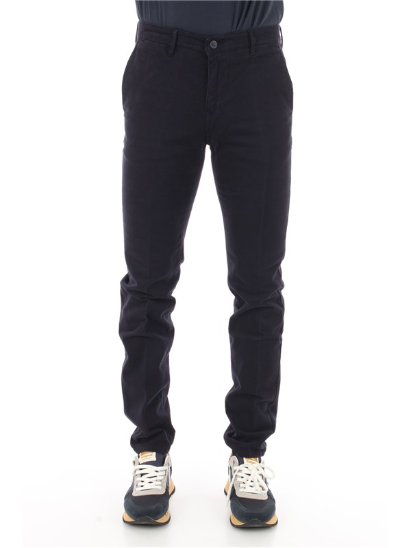 Zero Construction Pantalone Blu navy