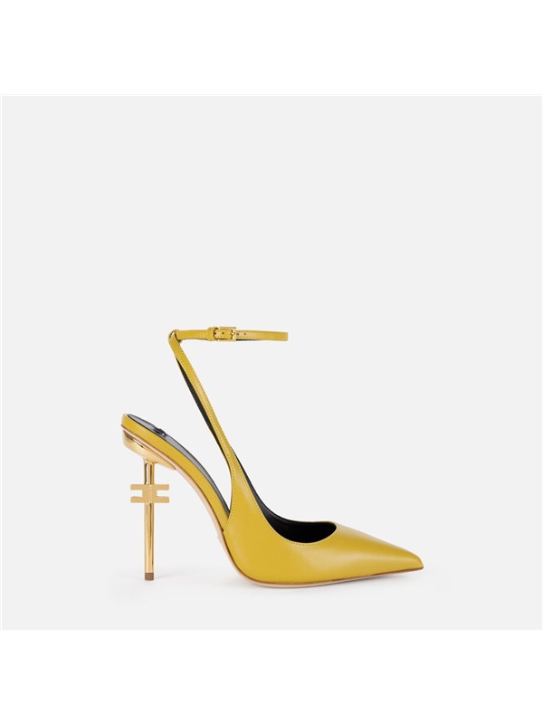 Elisabetta Franchi Scarpe Slingback Curry