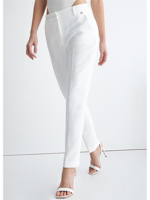 LIU  JO Pantalone Star white
