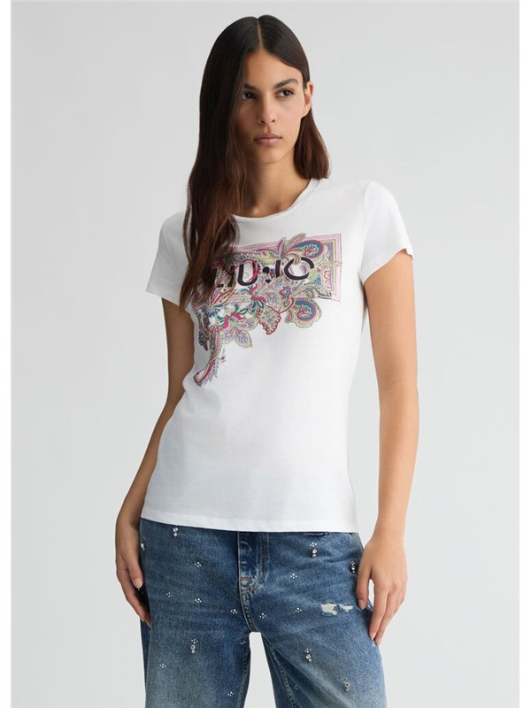 LIU  JO T-shirt Bco liujo spring fou