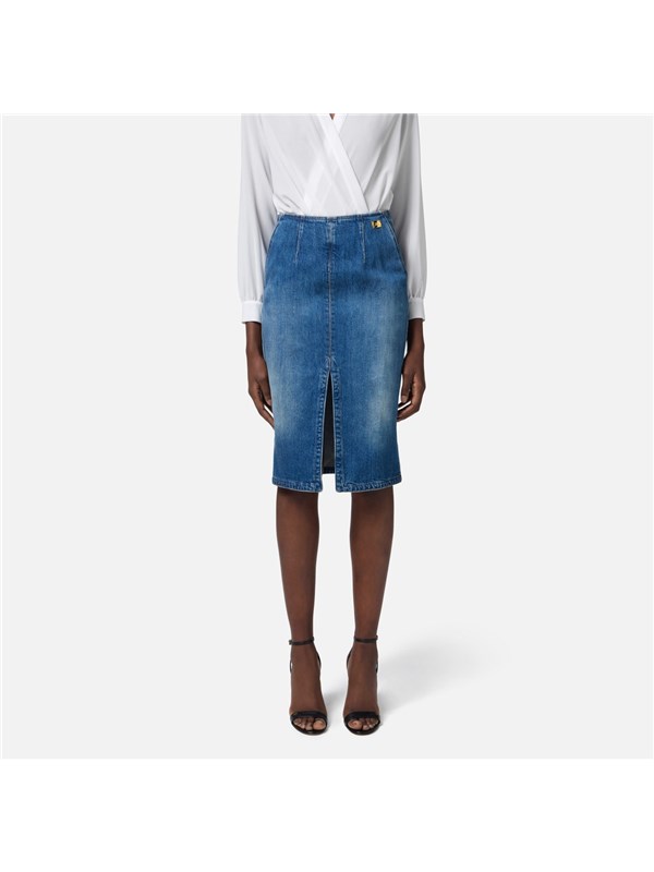 Elisabetta Franchi Gonna Blue vintage