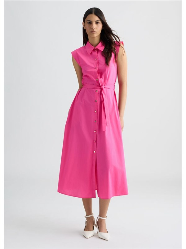 LIU  JO Abito Chemisier Pink glamor