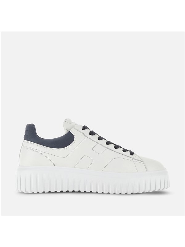 HOGAN Sneakers Bianco/blu denim chiaro