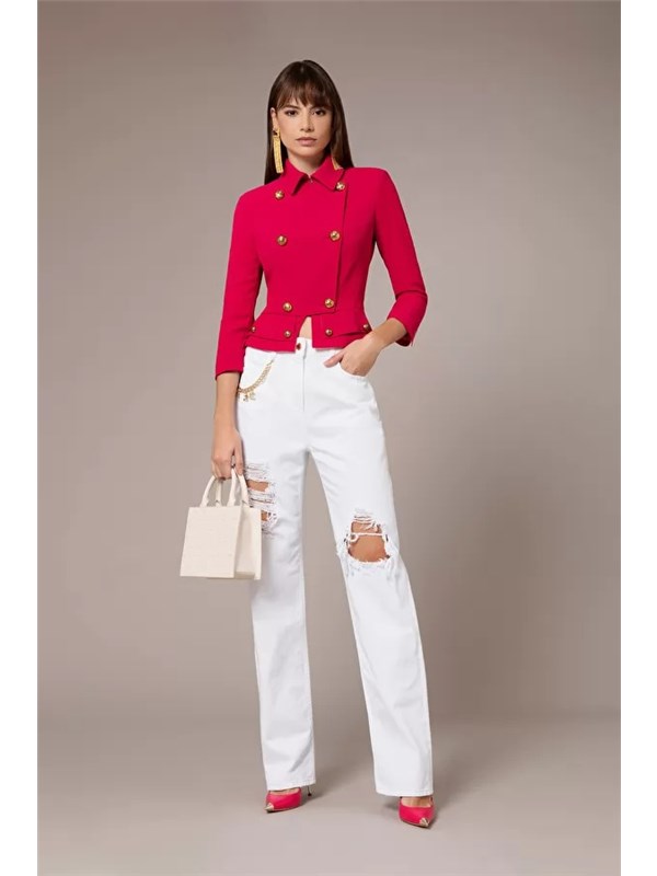 Elisabetta Franchi Jacket fuchsia