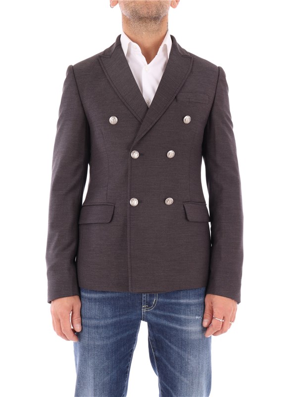 DANIELE ALESSANDRINI Jacket Anthracite