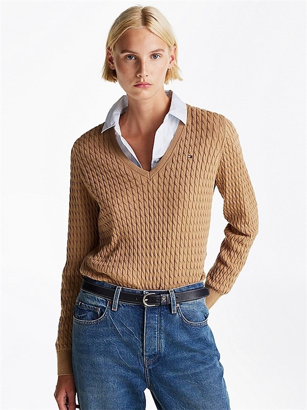 Tommy Hilfiger Pullover Safari canvas
